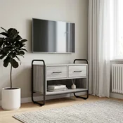 vidaXL TV omarica 60 x 30 x 50 cm Siva Sonoma Inženirski les
