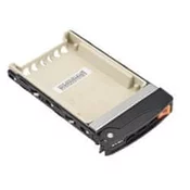 SuperMicro Black Gen-3 2,5 pladenj za pogone NVMe. Oranžni jeziček s ključavnico