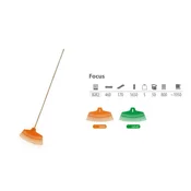 Ostatní Plastične grablje EURO tools 145322Q FOCUS plastic rake with 140 cm handle