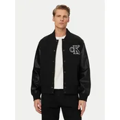 Calvin Klein Jeans Bomber jakna LV04RF407G Črna Regular Fit