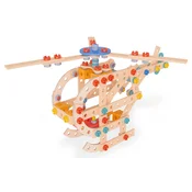Drevená stavebnica helikoptéra Construct Helicopter Eichhorn 2 modely 209 dielov od 5 rokov EH7300