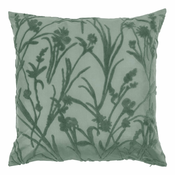Zeleni ukrasni jastuk Tiseco Home Studio Iris, 45 x 45 cm
