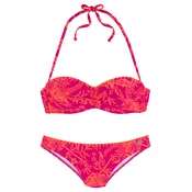 VENICE BEACH Bikini oranžna/temno roza