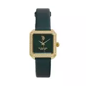 Ročna ura U.S. Polo Assn. Brigitte USP8480GR Zelena