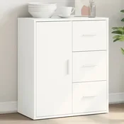 Vidaxl vidaXL Omarica, bela, 60x31x70 cm, material na osnovi lesa