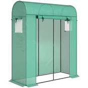 Homestar Toplotna rastlinjak za paradižnik 170x68x200 cm zelena
