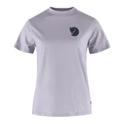 Ženska majica Fjällräven Övik Fox Boxy Logo Tee W Lavender Mist XS