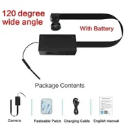 KJB Mini WiFi kamera za videonadzor z zaznavanjem gibanja širokokotni objektiv/kamera s kartico 32 GB