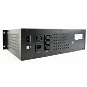 GEMBIRD UPS Rack 2000VA (1200 W) UPS-RACK-2000 tamnosivi
