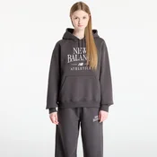 Mikina New Balance Linear Heritage Fleece Hoodie Faded Black S