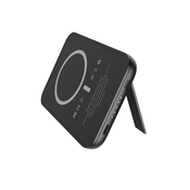 POWER BANK VEGER MagOn Kick z induktivnim polnjenjem podpira polnjenje z MagSafe 15W - 5 000mAh PD 20W črna