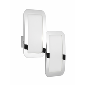 Wofi 4526.02.01.6000- SET 2x LED prigušiva zidna svetiljka SAGA LED/8W/230V