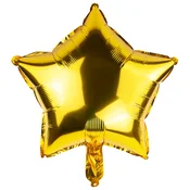 shumee TG66234-2 zlati folijski balon z zvezdo za rojstni dan HEL