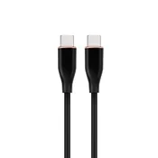 slomart Kabel USB C na USB C 1.5M, črn