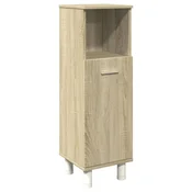 MAISON CHIC Kopalniška omarica - Kopalniški kabinet sonoma hrast 30,5x30x95 cm inženirski les, (21794582)