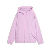PUMA Fleece Lined Relaxed Jacket Youth, Shop, Mauve Glow, 9-10Y
