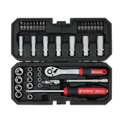 WURTH SET RED NASAD KLJUC STRIPE 1/4´´ 6UGAO 40KOM