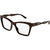 Balenciaga BB0210O 002 ONE SIZE (53) Havana/Kristalna