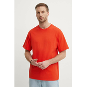 Pamucna majica United Colors of Benetton za muškarce, boja: narancasta, bez uzorka