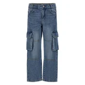 Original Marines hlače denim DH DEA2519B F modra 128