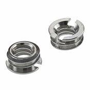 Adapter AD-S, 4 mm, medenina, od 1/4 do 3/8, kromiran
