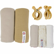 Lodger Gift Set I poklon set Birch/Honey (za bebe)