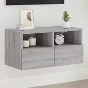 Zidni TV ormaric boja hrasta 60x30x30 cm od konstruiranog drva