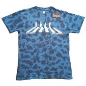 The Beatles Abbey Road Crossing (Wash Collection) Blue M Majica