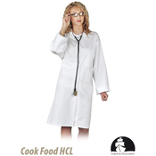 Ženska halja LH-FOOD-HACCP z zunanji žepi