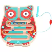 TOOKY TOY magnetni lavirint - sova