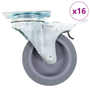 vidaXL Gibljiva kolesa 16 kosov 75 mm
