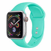 BStrap Apple Watch Soft Silicone 42/44mm pašček, Mint Green