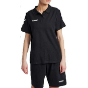 Majica Hummel Hummel Cotton Polo Shirt Women Black