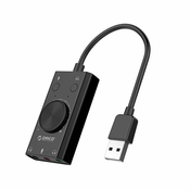 ORICO Orico multifunkcijska zunanja zvočna kartica USB 2.0, 10 cm, (20628804)