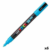 Marker POSCA PC-3M Plava Svetlo Plava (6 kom.)