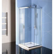 POLYSAN Bruckner Sieger Kvadratna Steklena Tuš Stena 900x900mm - Model Brick