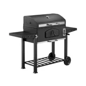 VonHaus prenosni žar na oglje/ Smoker American Style