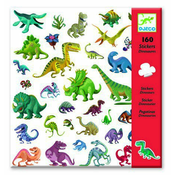 Naljepnice Djeco - Dinosauri, 160 komada