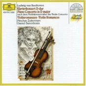 BEETHOVEN:PIANO CONCERTO D-DUR,VIOLIN ROMANCES/ZUKERMAN/BARENBOIM
