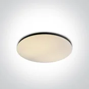 PLAFONJERA LED 55W/3000K/4100lm/230V/IP20 CRNA OKRUGLA