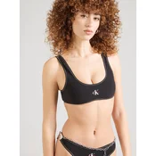 Calvin Klein Swimwear Gornji del bikini LV00Q61100 Črna