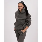 Soft Warm Pulover s Kapuco Gorsko Siv - S