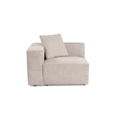 Atelier del Sofa Fotelja Lora L1 108x65x110cm Siva