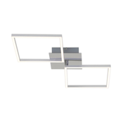 Briloner 3182-018 - LED Zatemnitvena stropna svetilka FRAME 2xLED/15,5W/230V
