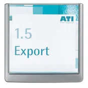 DURABLE INFORMACIJSKA TABLICA CLICK SREBRNA 149X148,5mm
