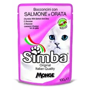 Simba Sos za macke sa lososom i oradom, 100g