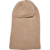 Knitted balaclava beige