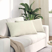Jastucici za sofu 2 pcs Krema 80 x 40 cm Kordura tekstil
