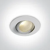 UGRADBENA SVJETILJKA LED/7W/4000K/560lm/fi.90mm/60°/230V BIJELA