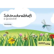 Schönschreibheft in GS - linkshändig - Grundschrift